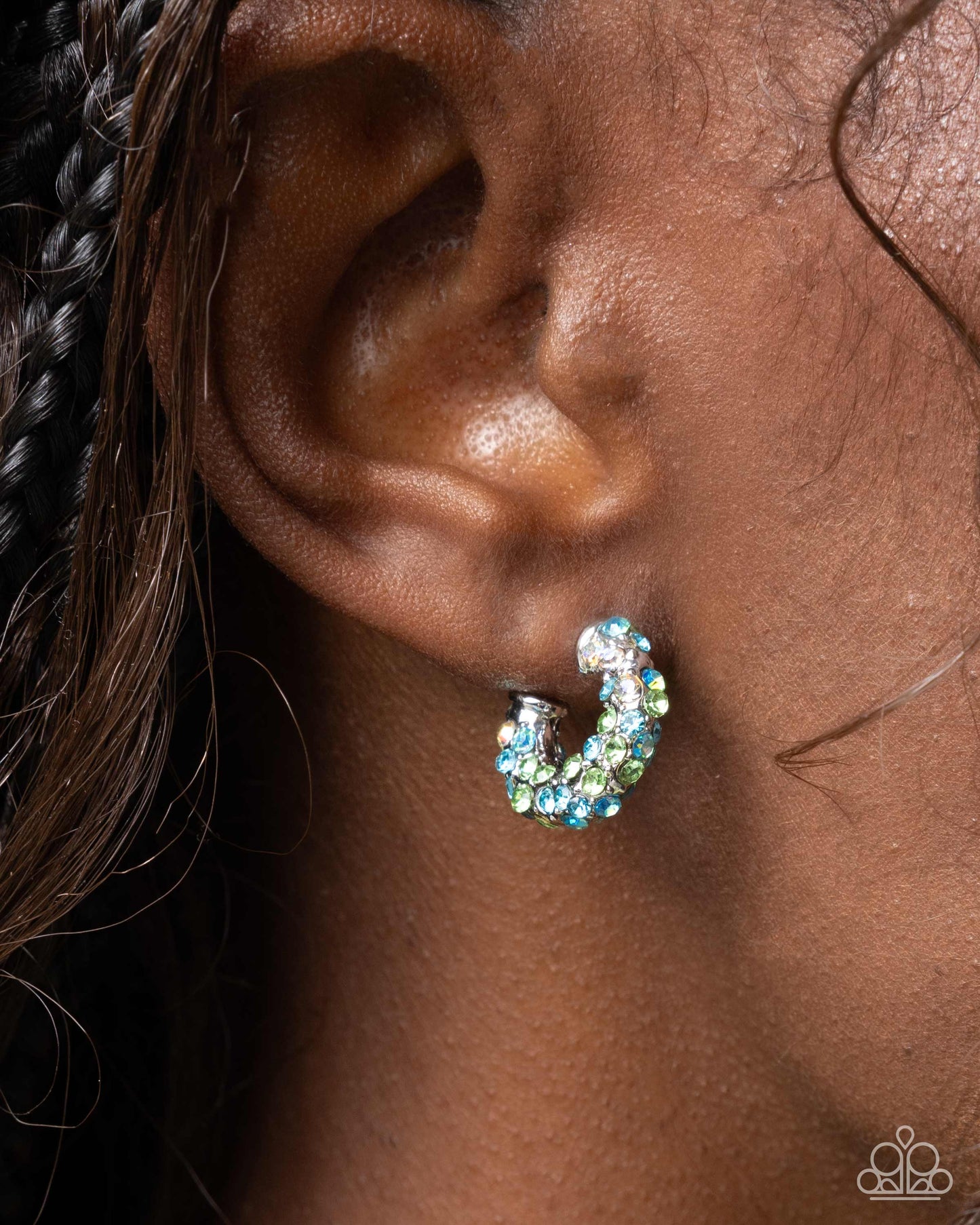 Complete Look multi ear cuff and mini hoop set