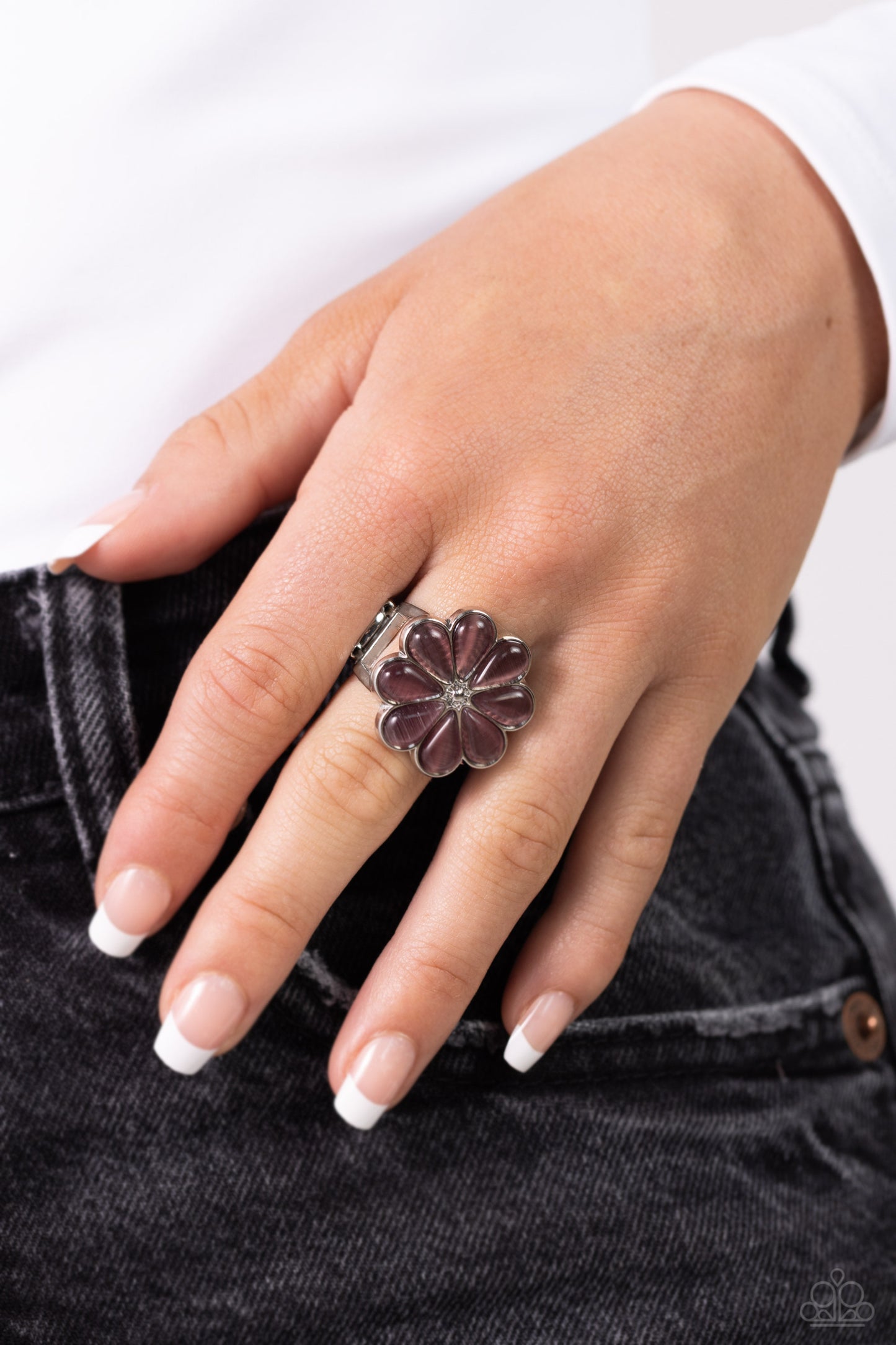 gemstone garden - purple 8/22