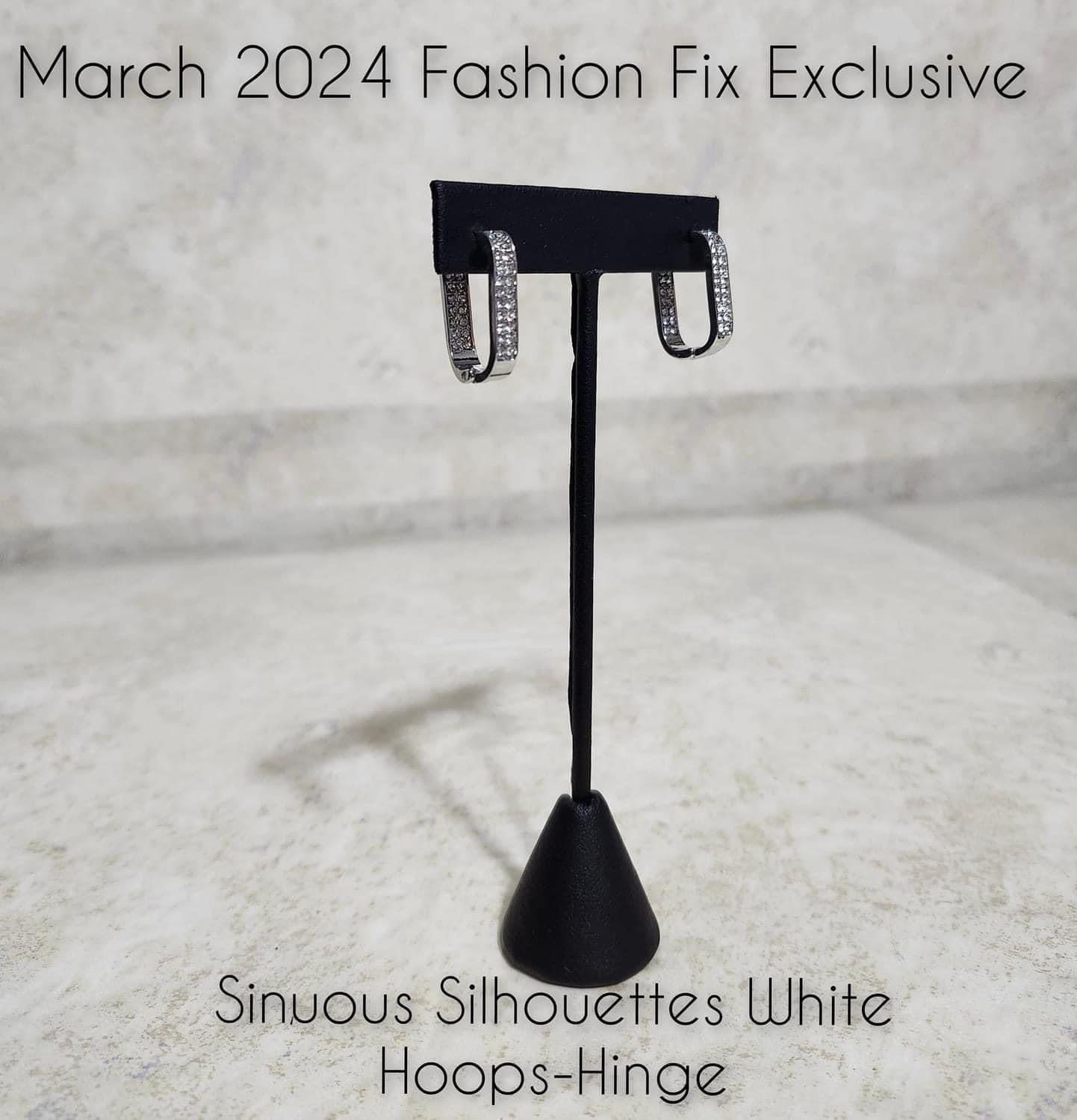 Sinuous Silhouettes - White