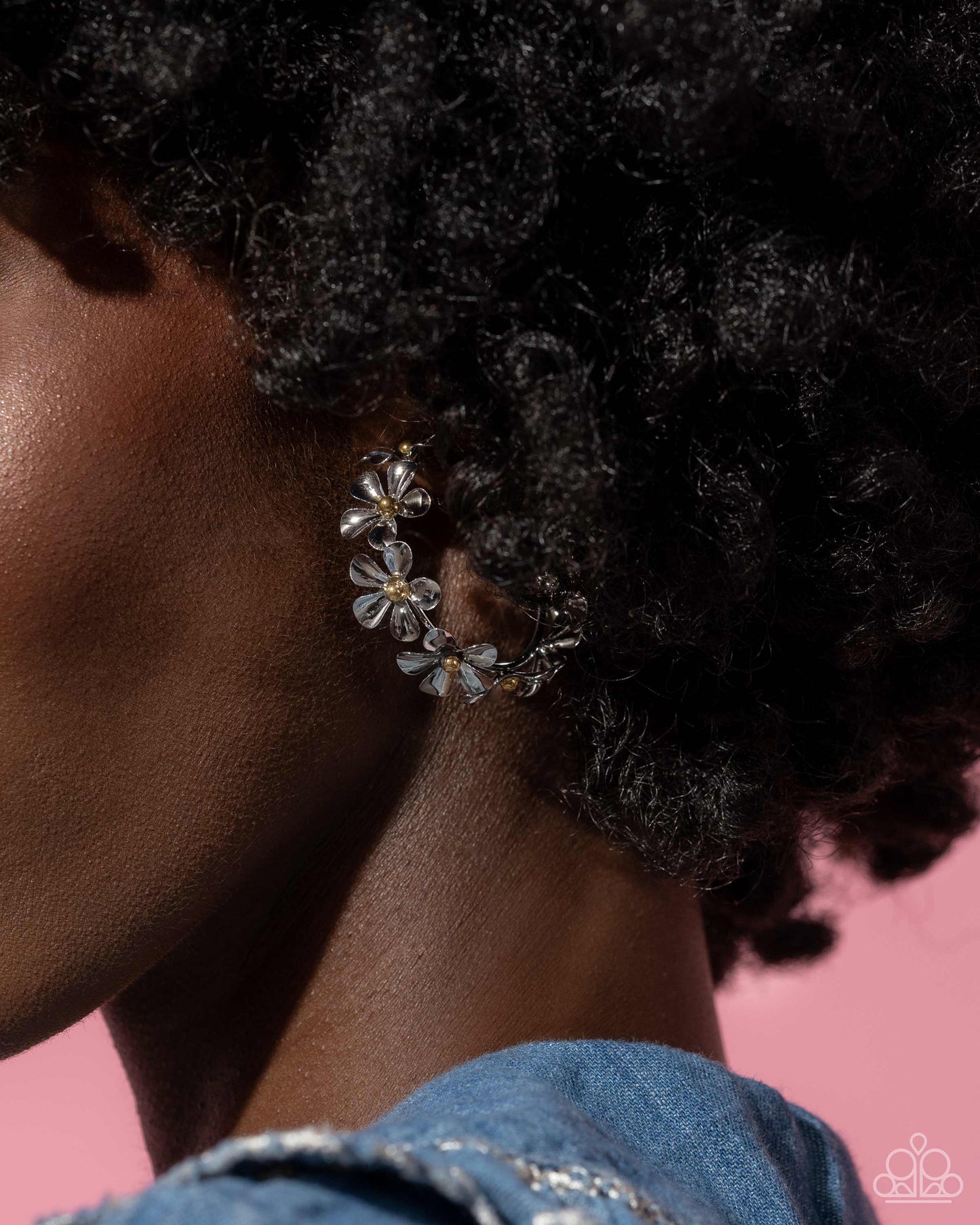 Floral flamenco – silver