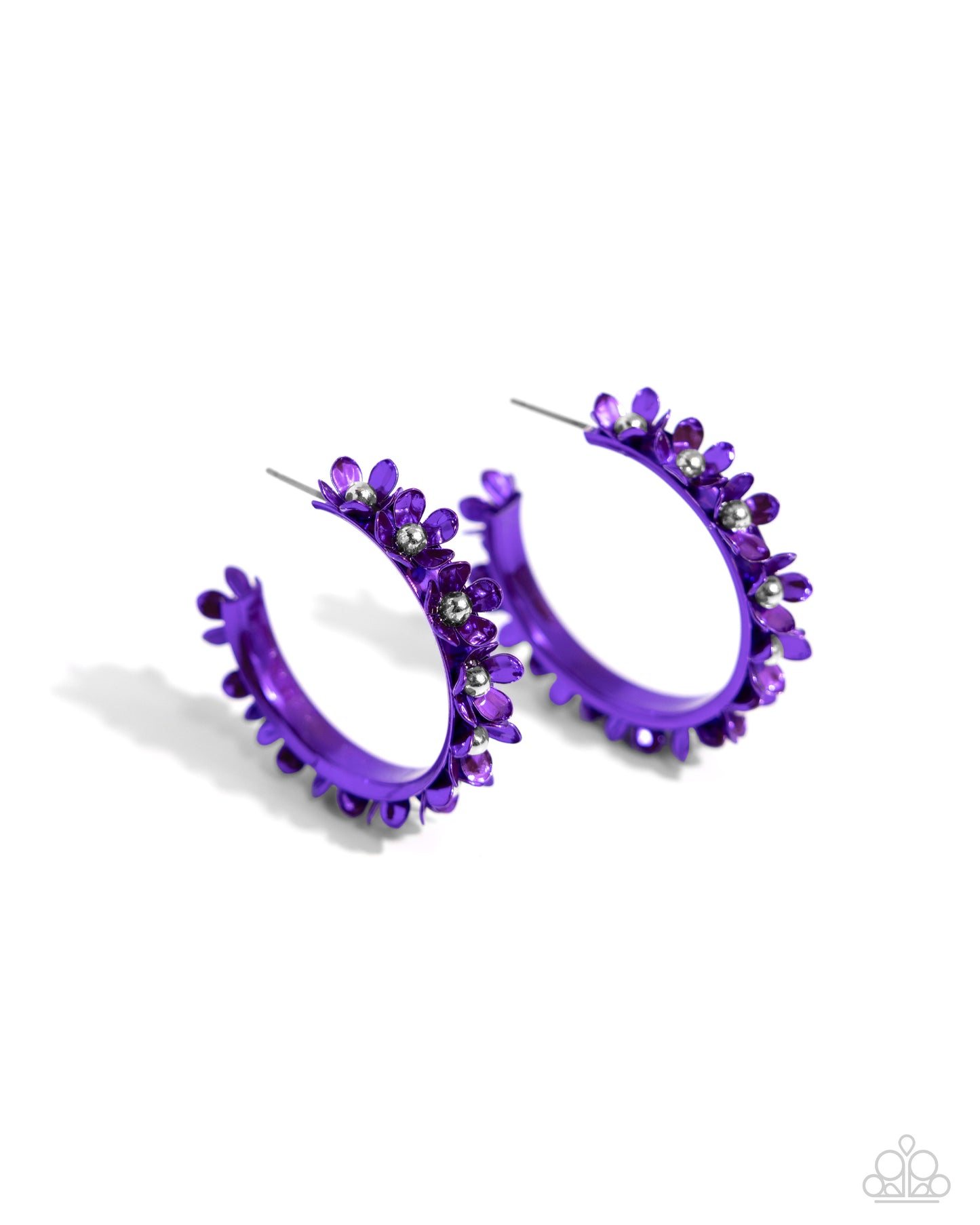 Fashionable flower crown – purple