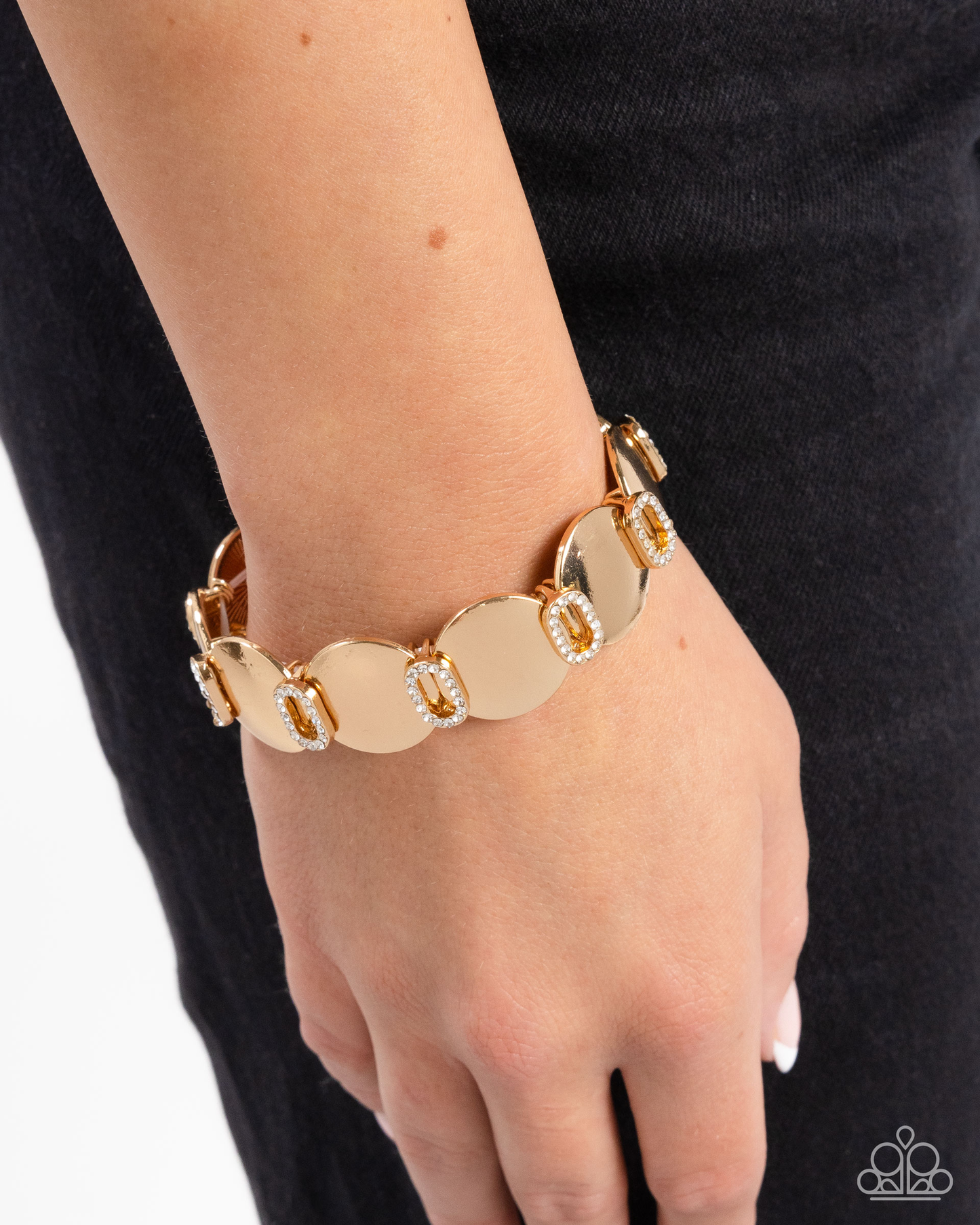 Shimmery sneak peek - gold