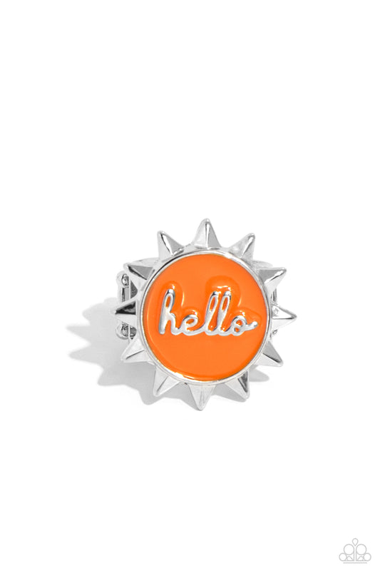 Beautiful morning - orange