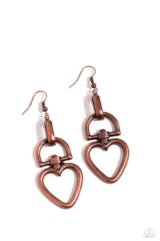 Padlock your heart - Copper