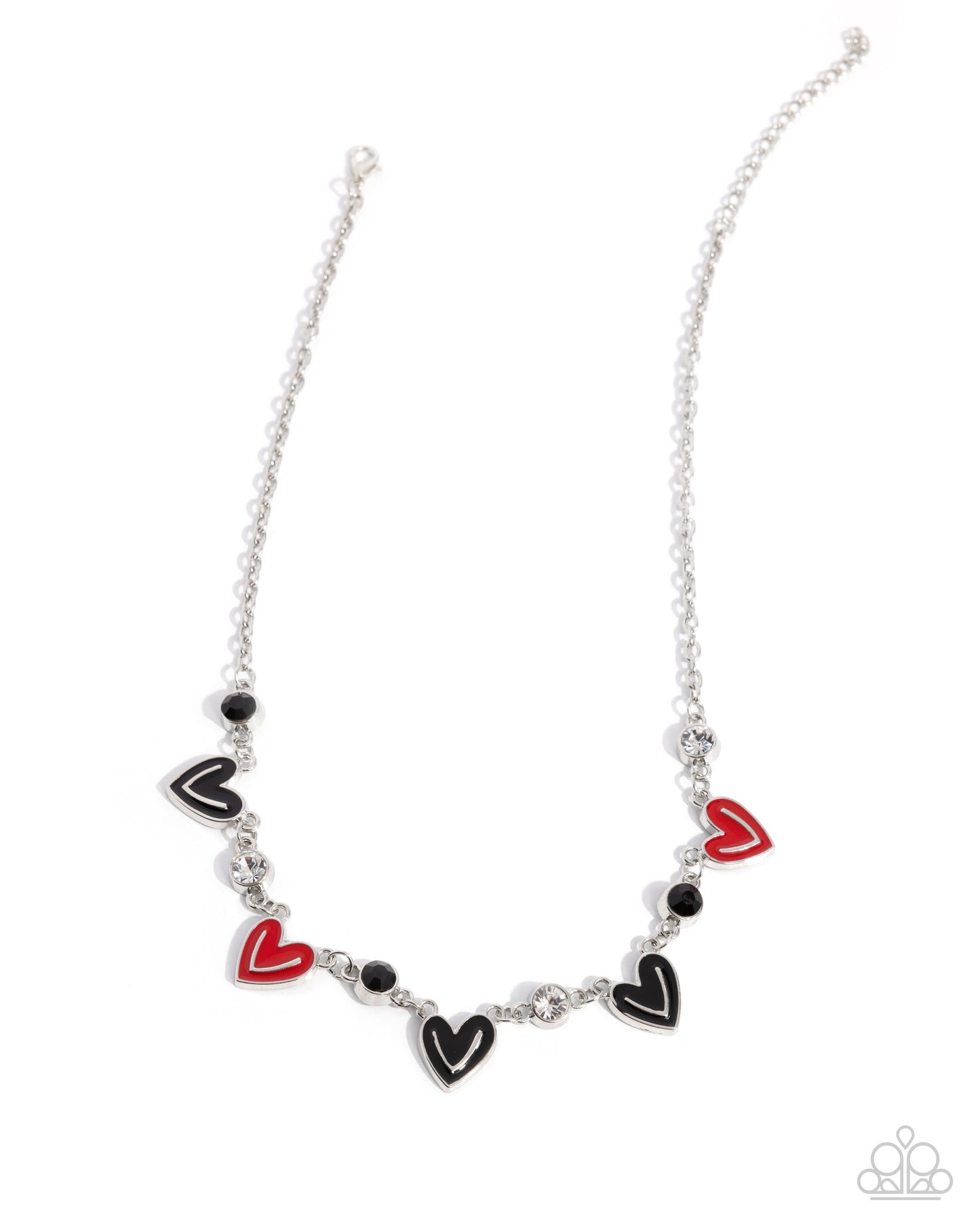 Complete Look black & red hearts