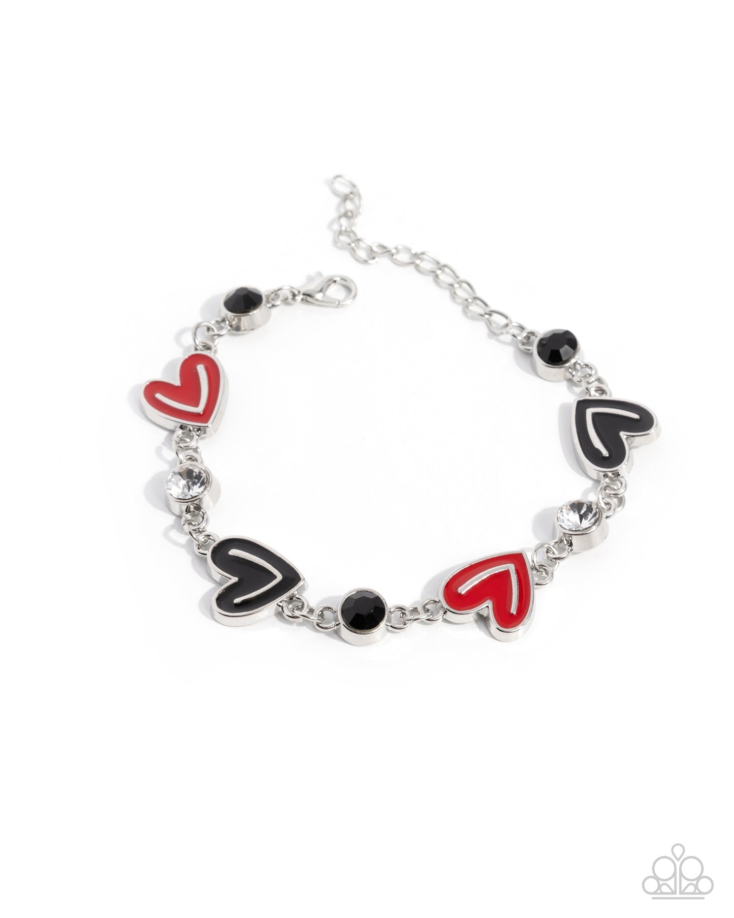 Complete Look black & red hearts
