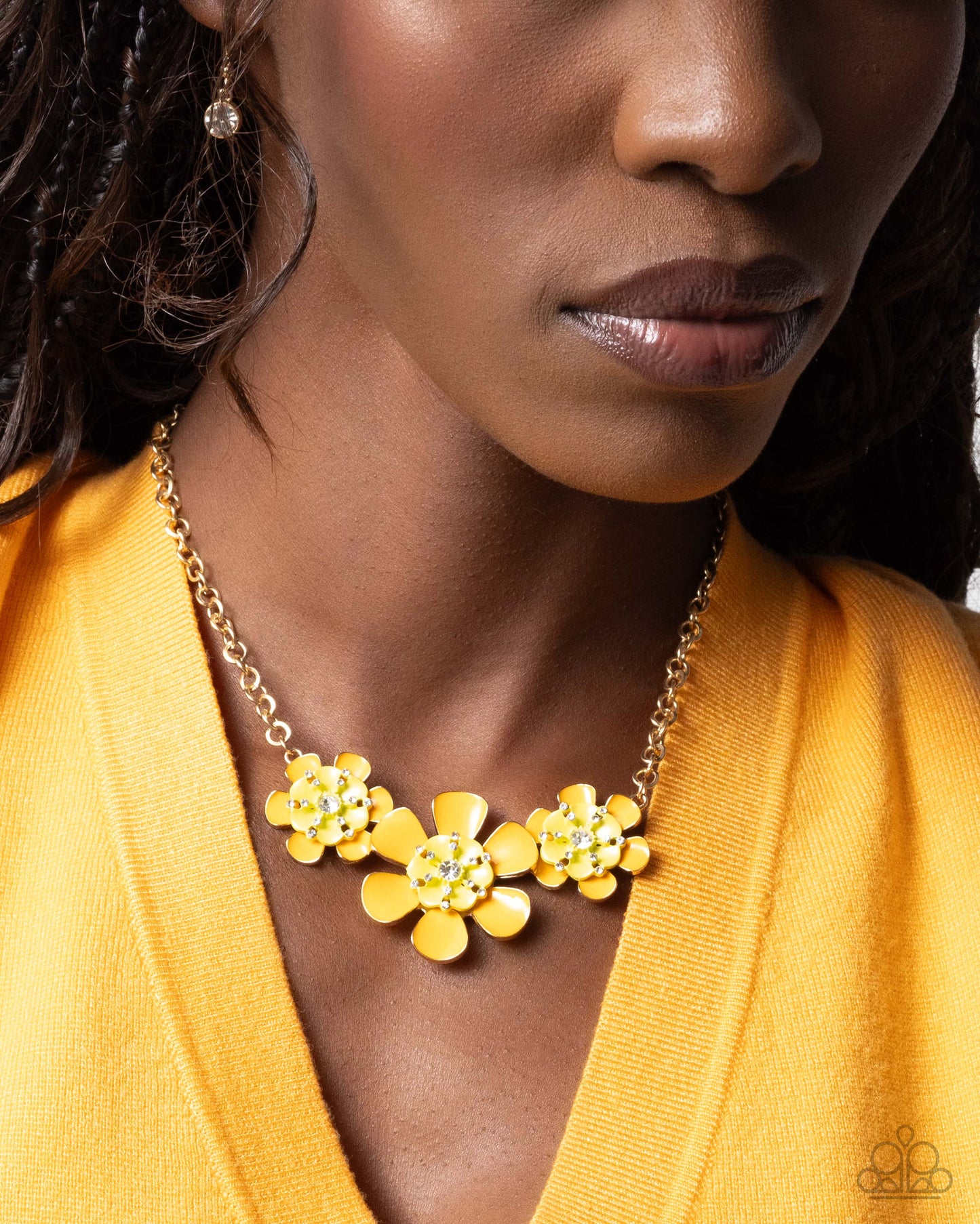Complete Look Yellow necklace set