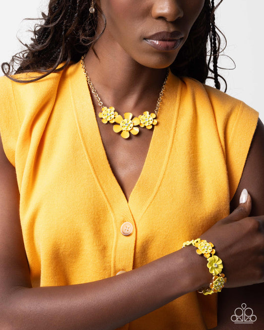 Complete Look Yellow necklace set
