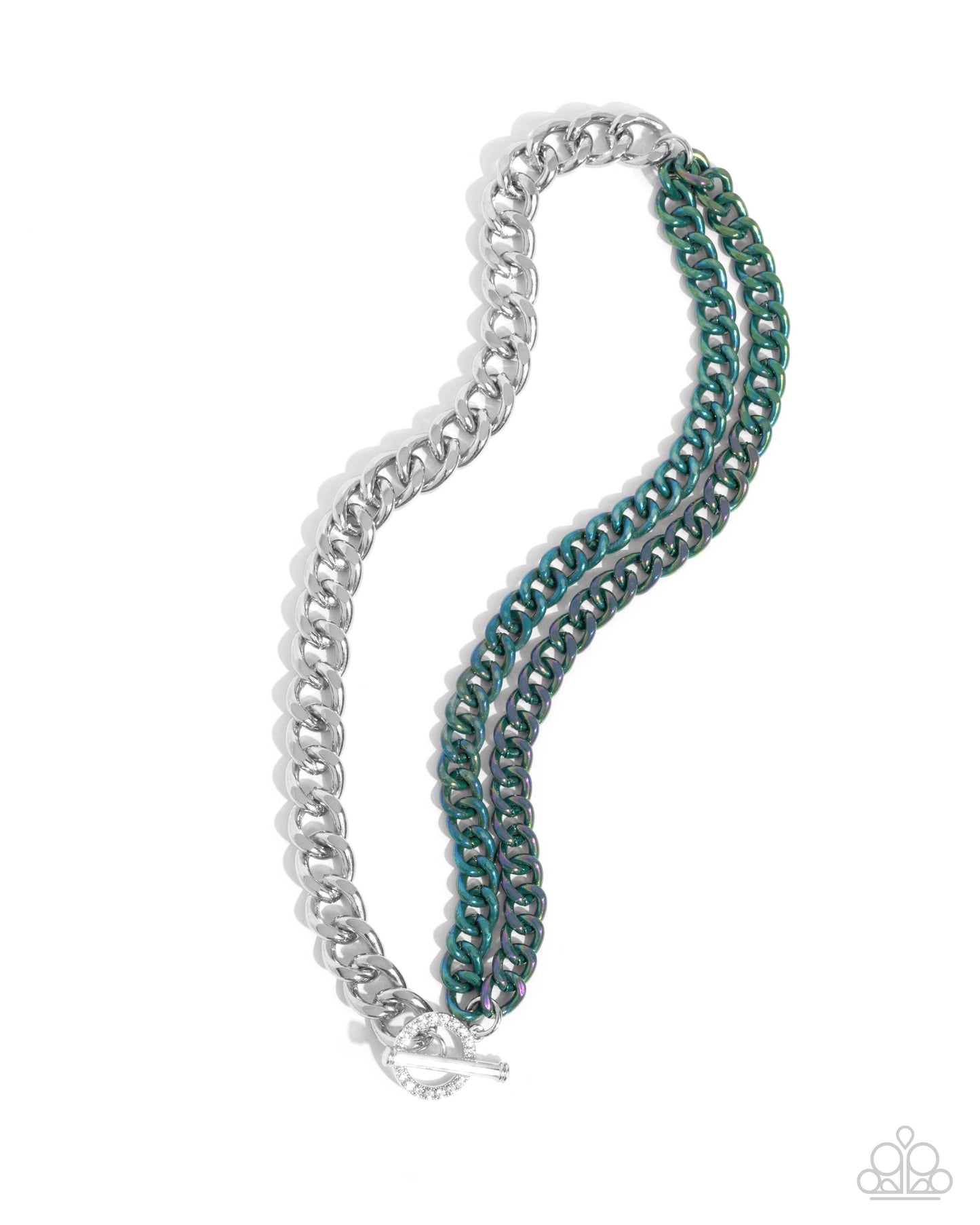 Complete Look green and silver