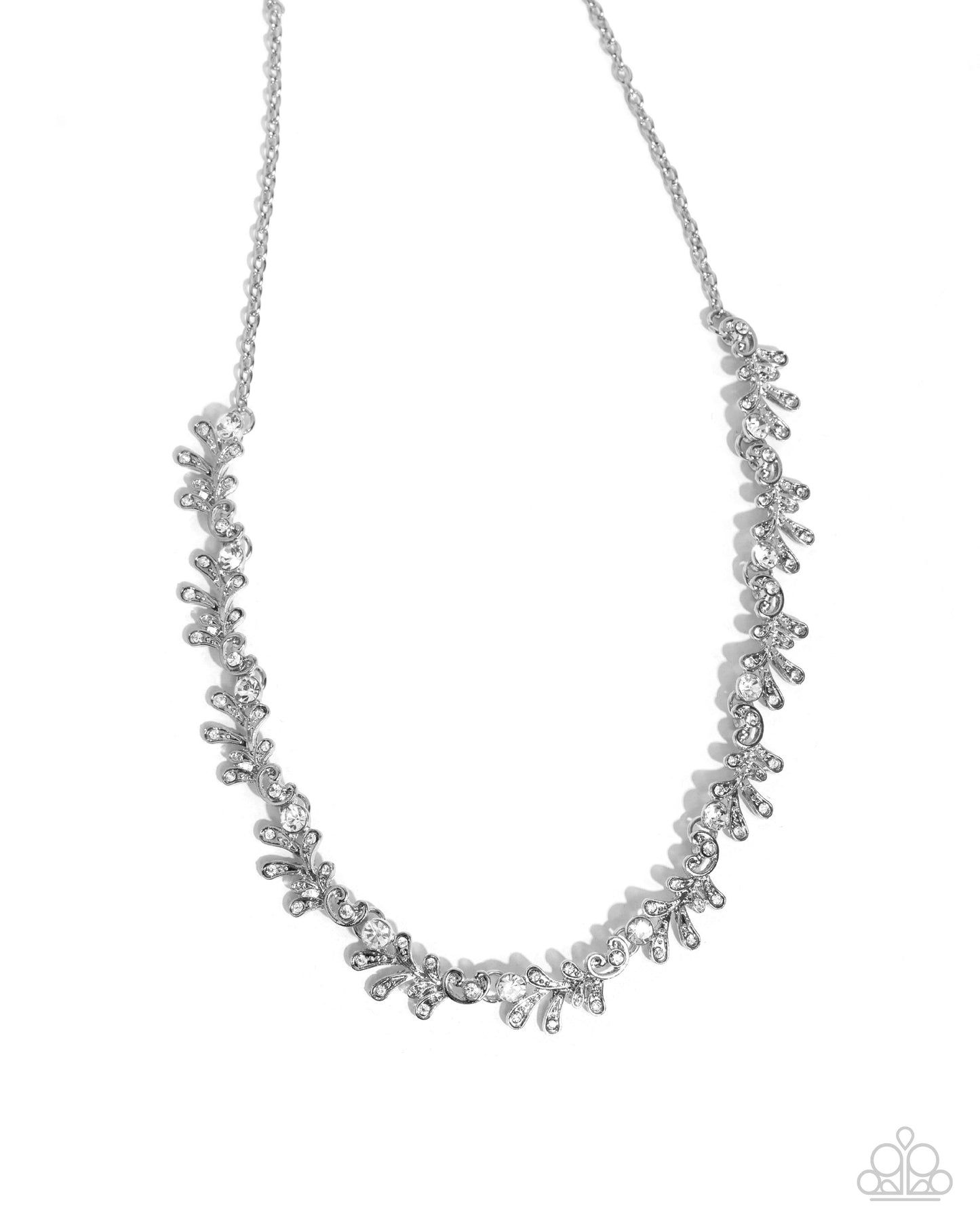 Complete Look Rhinestone necklace and bracelet set