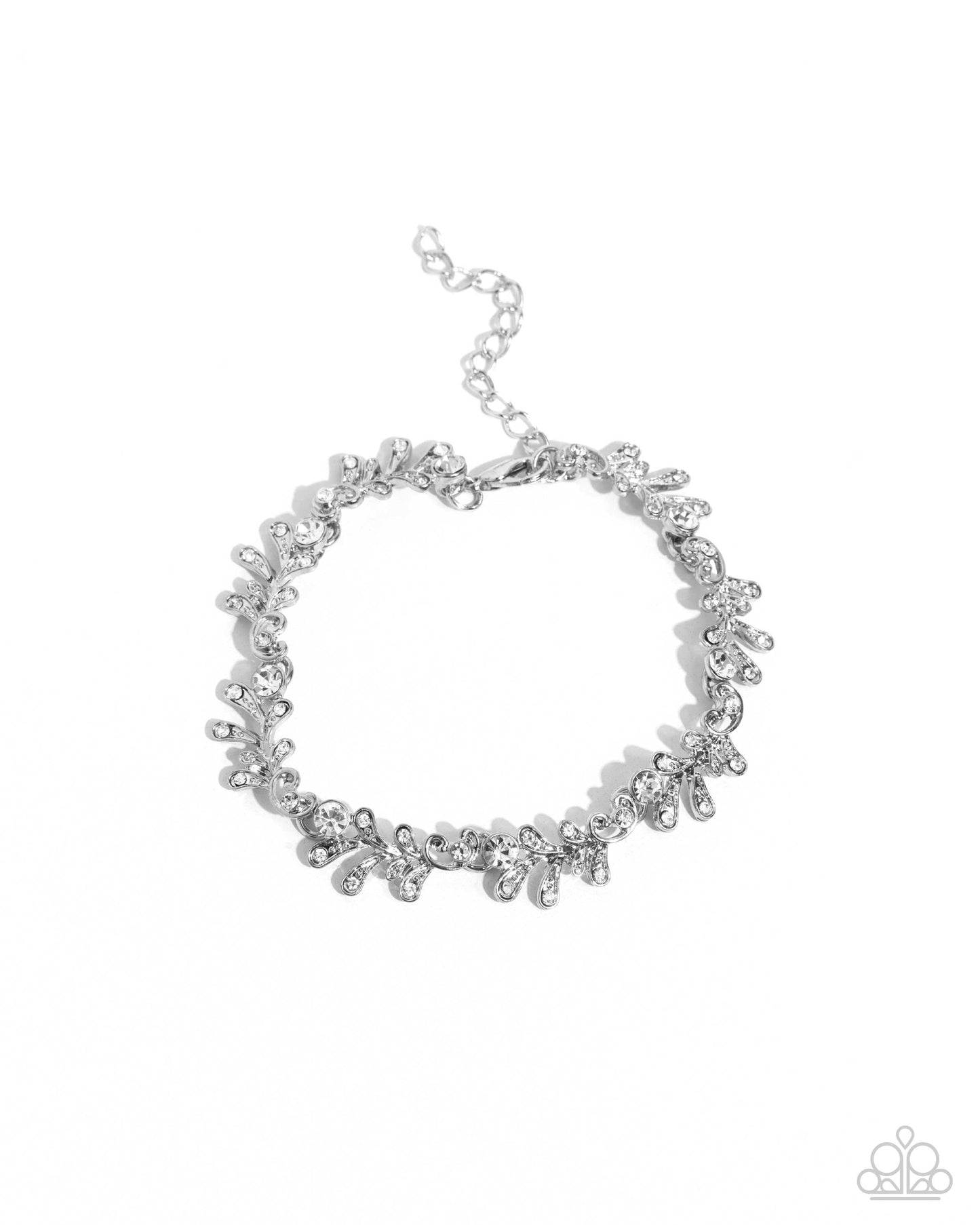 Complete Look Rhinestone necklace and bracelet set