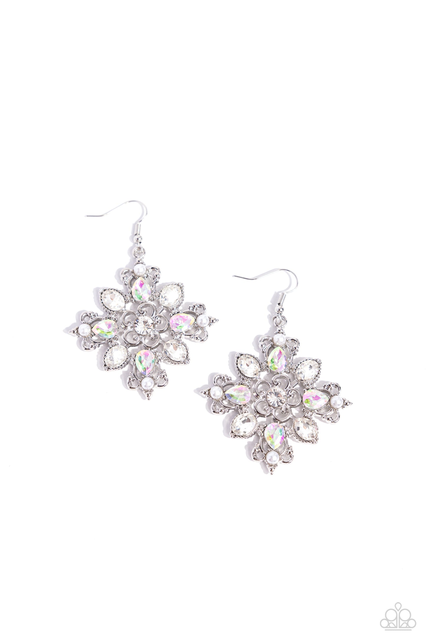Fancy-free florals - White