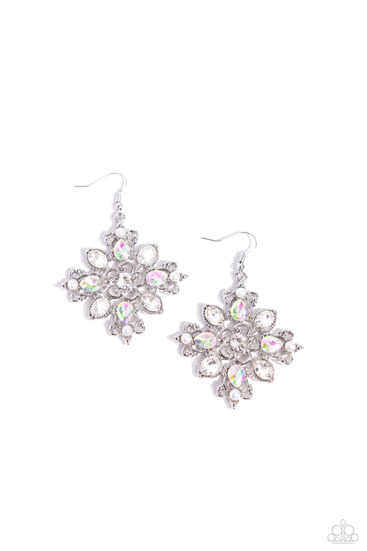 Fancy-free florals - White