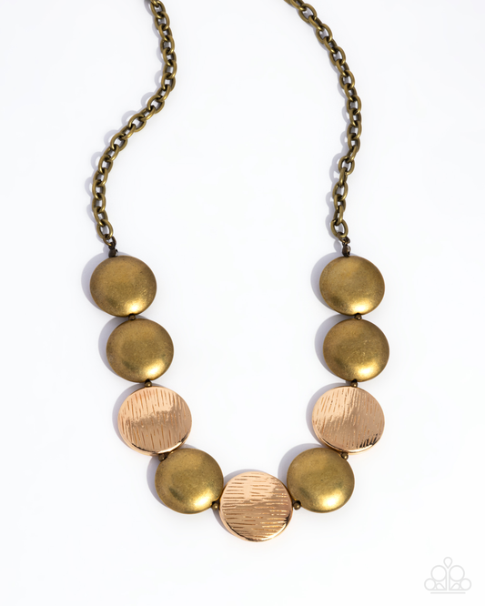 Engraved energy-brass