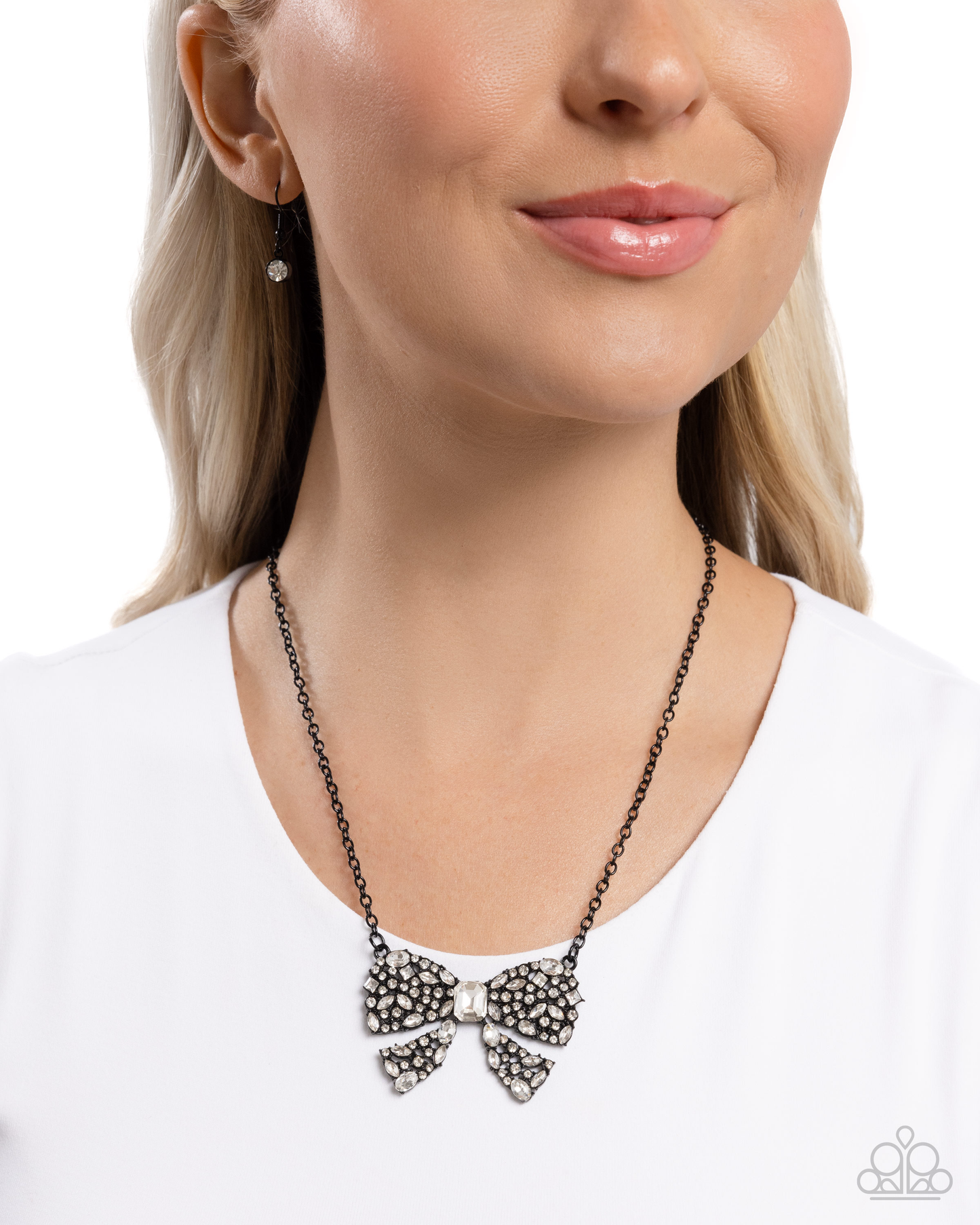 Bewitching bow - black