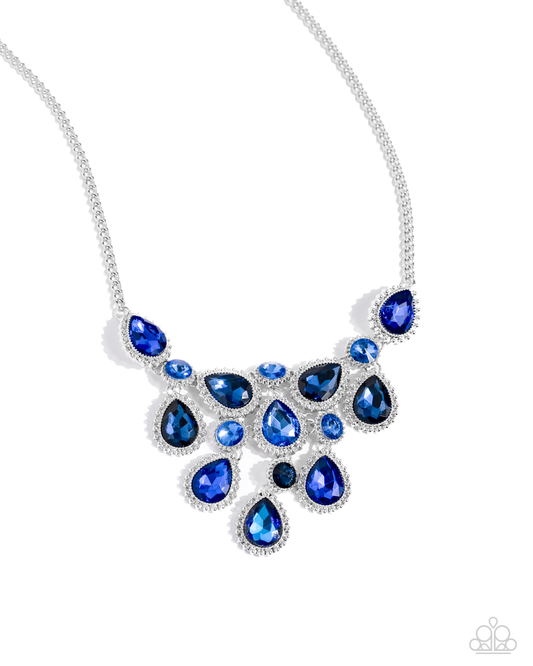 Dripping in dazzle – blue