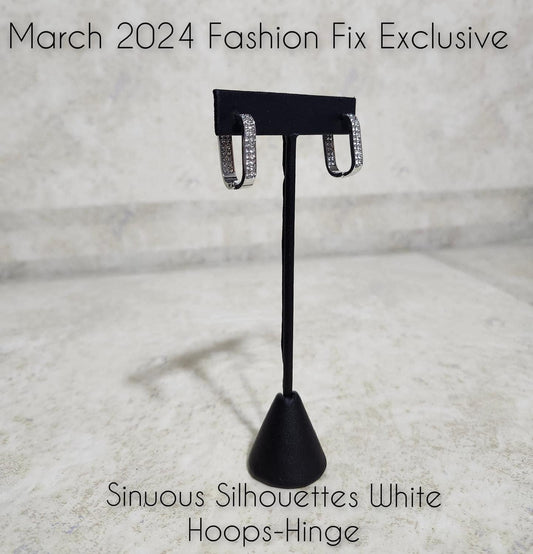 Sinuous Silhouettes - White
