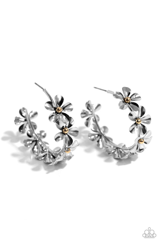Floral flamenco – silver
