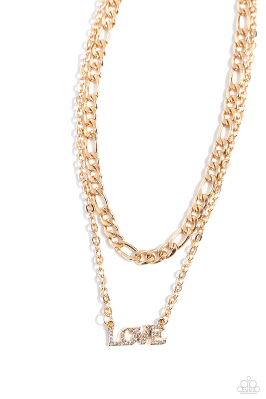 Lovely layers – gold