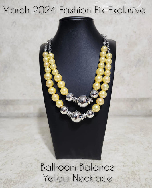 Ballroom Balance - Yellow