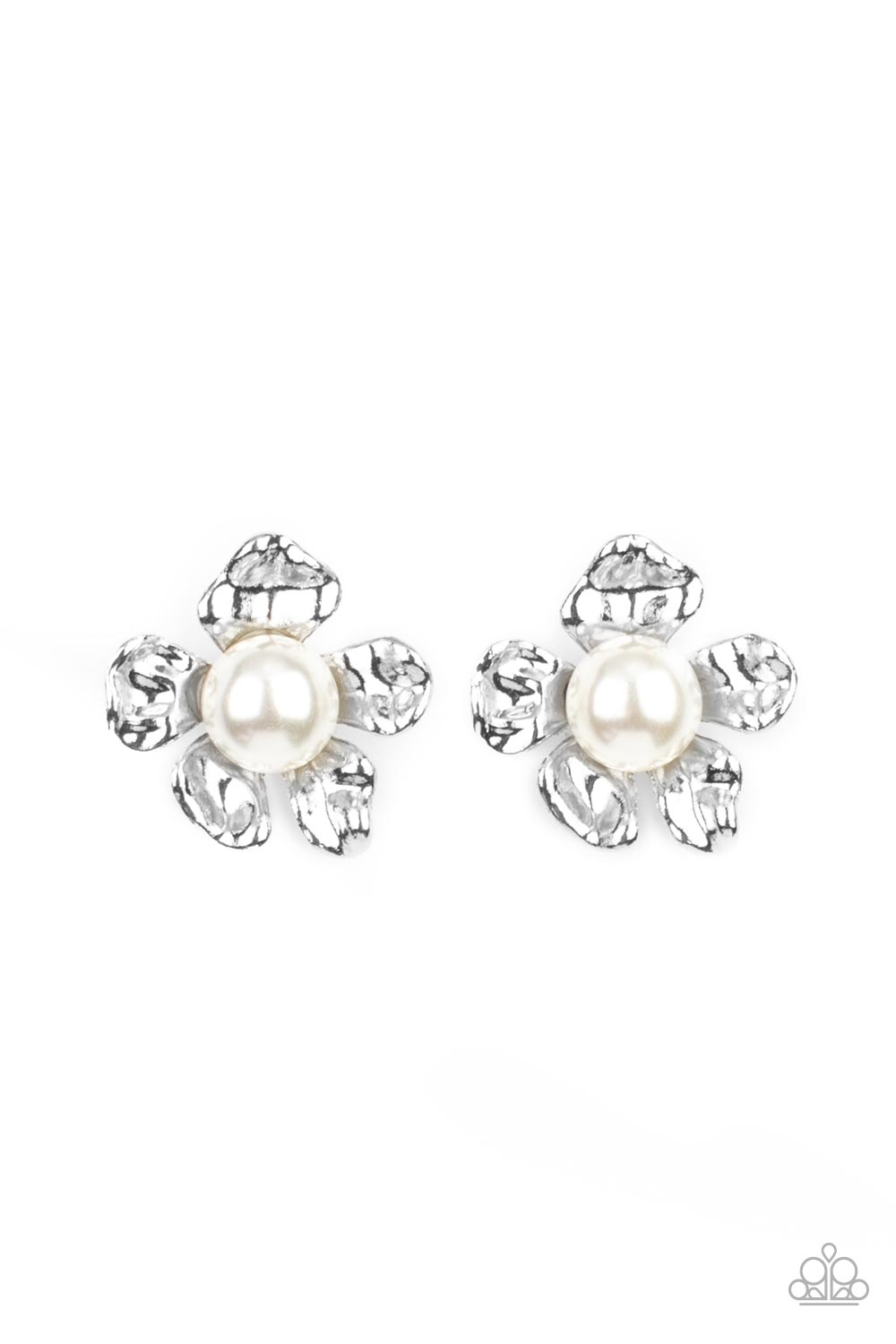 Apple blossom pearls - White