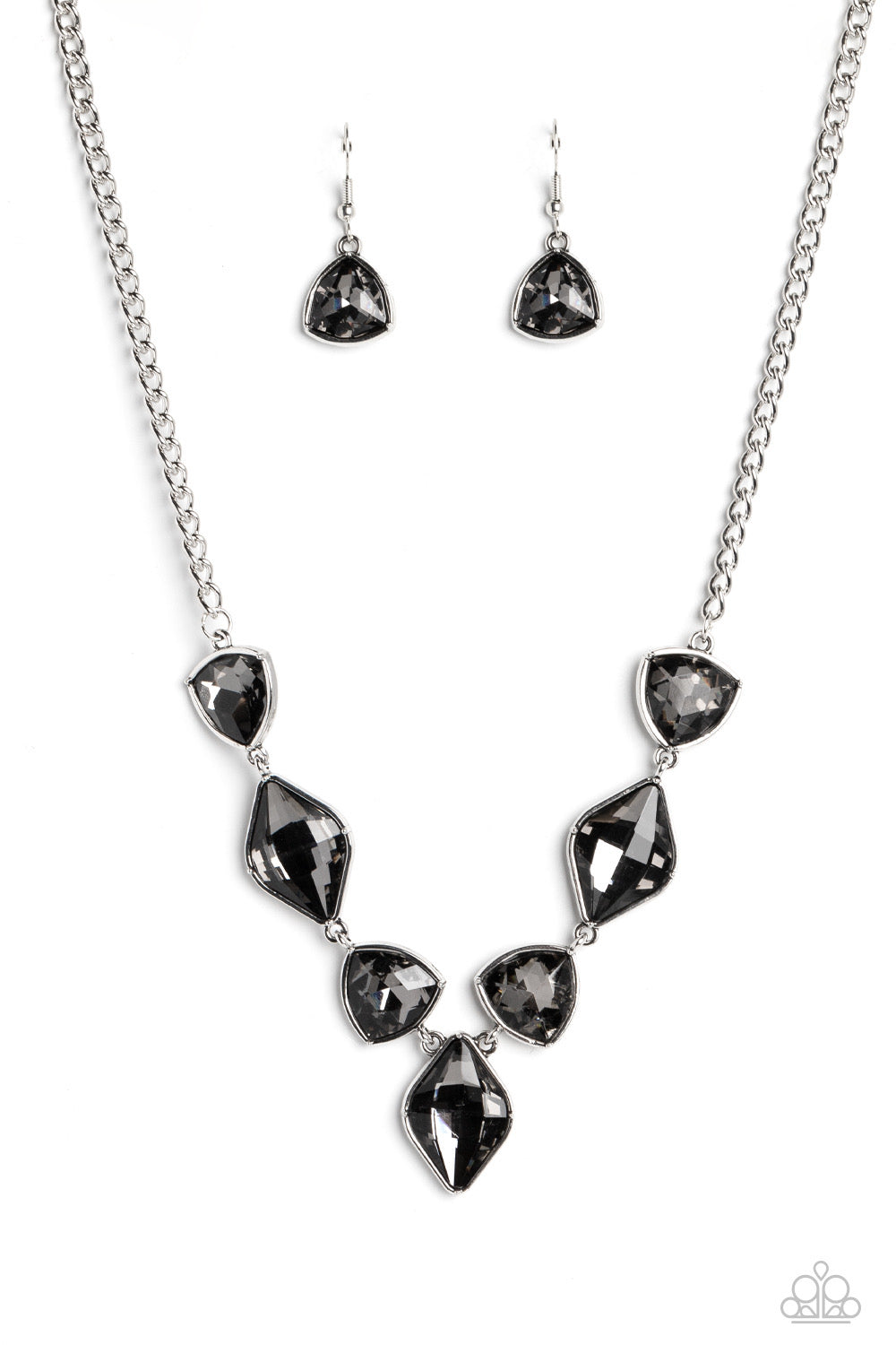 Glittering geometrics - Silver￼
