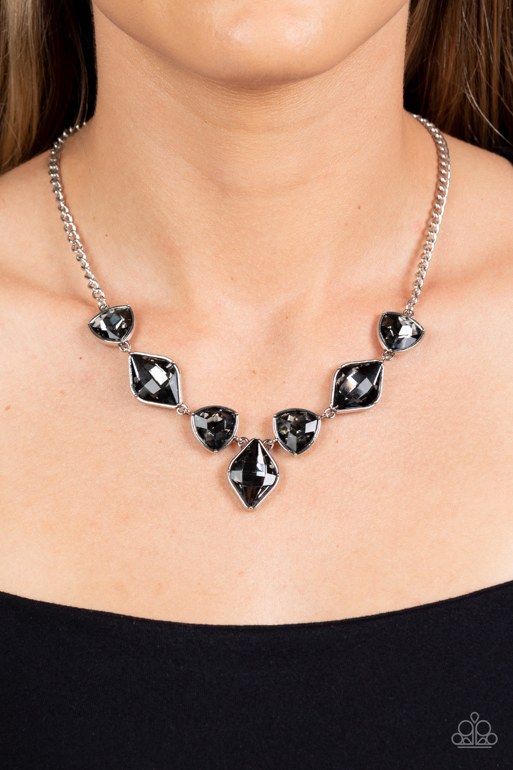 Glittering geometrics - Silver￼