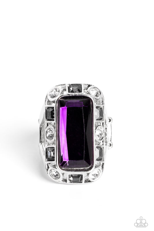 Radiant rhinestones - purple￼