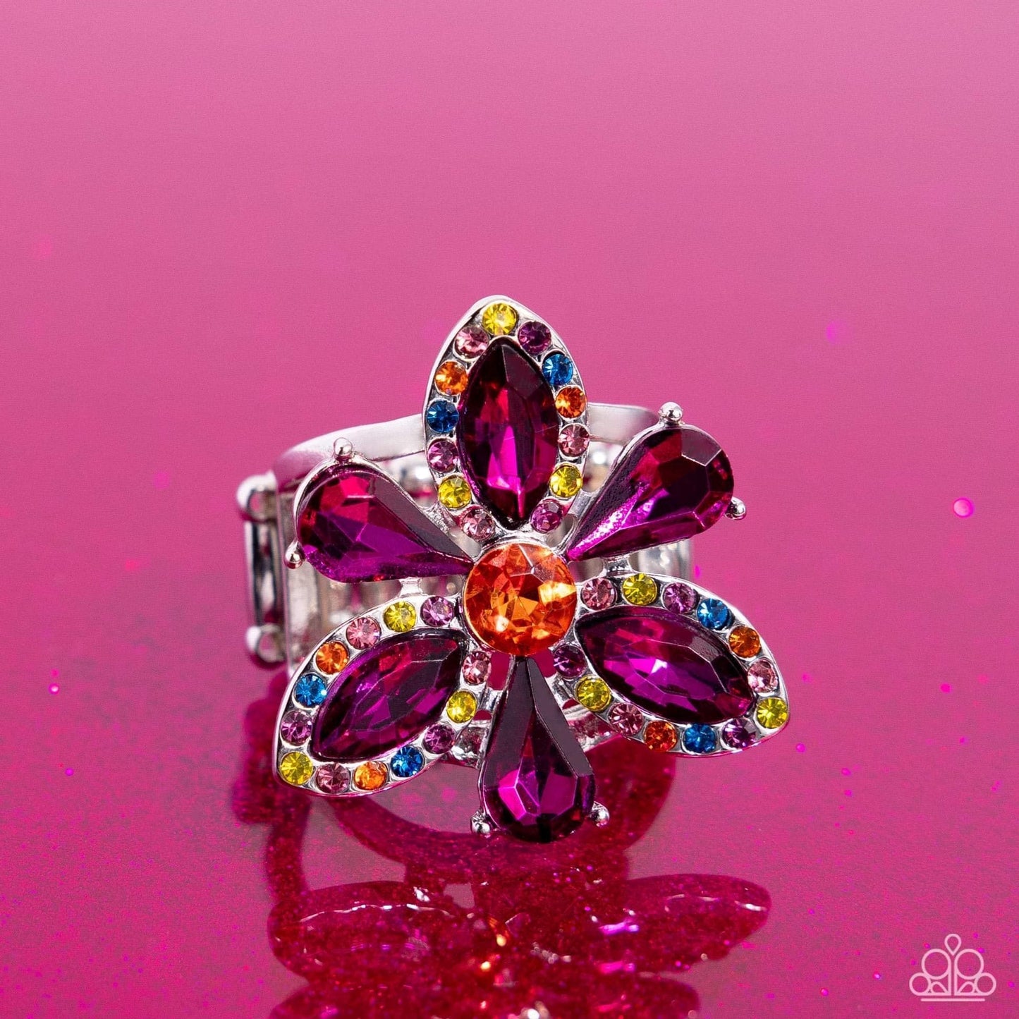 Blazing blooms - Multi P4ST-MTXX-027XX
