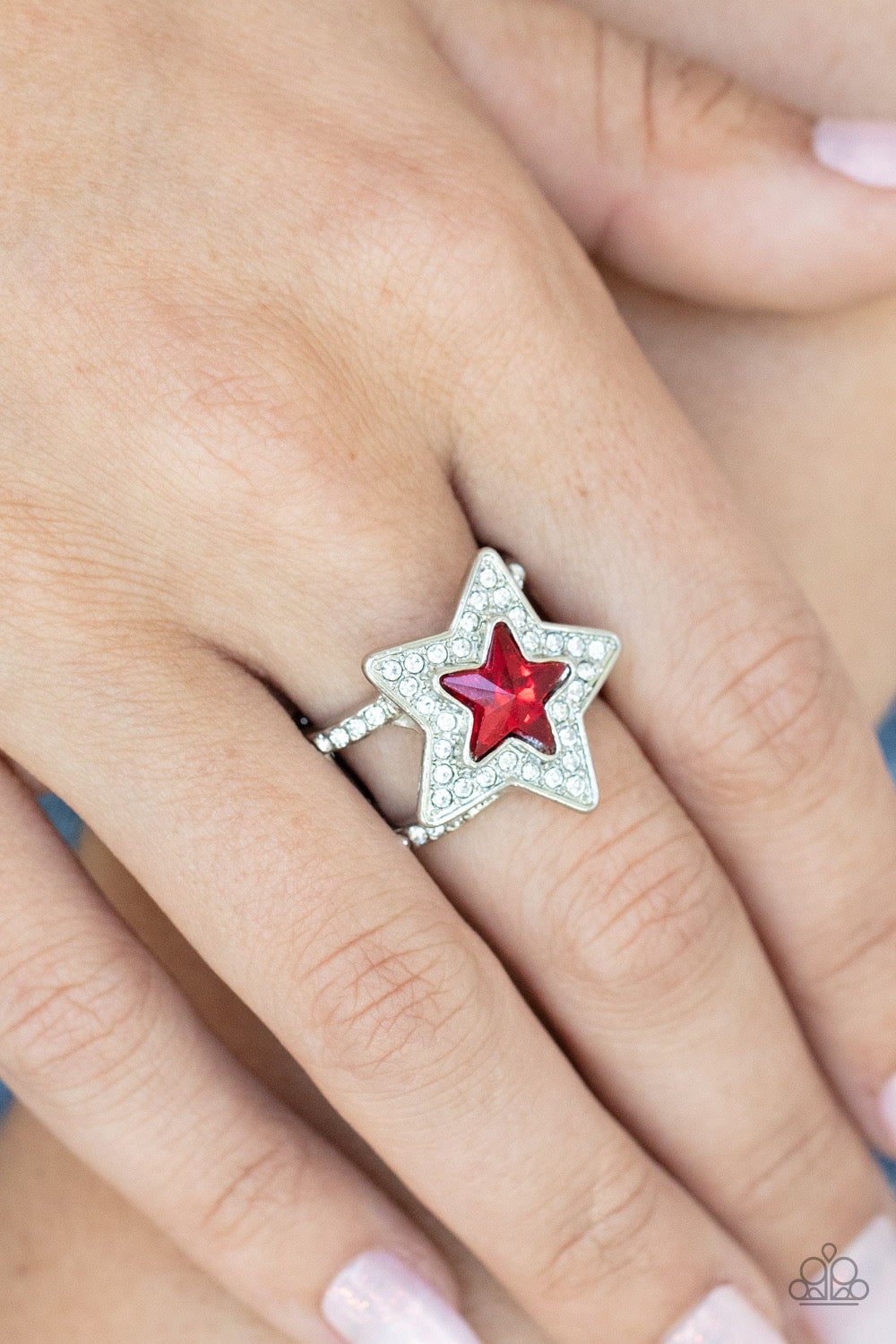 One Nation under sparkle - red