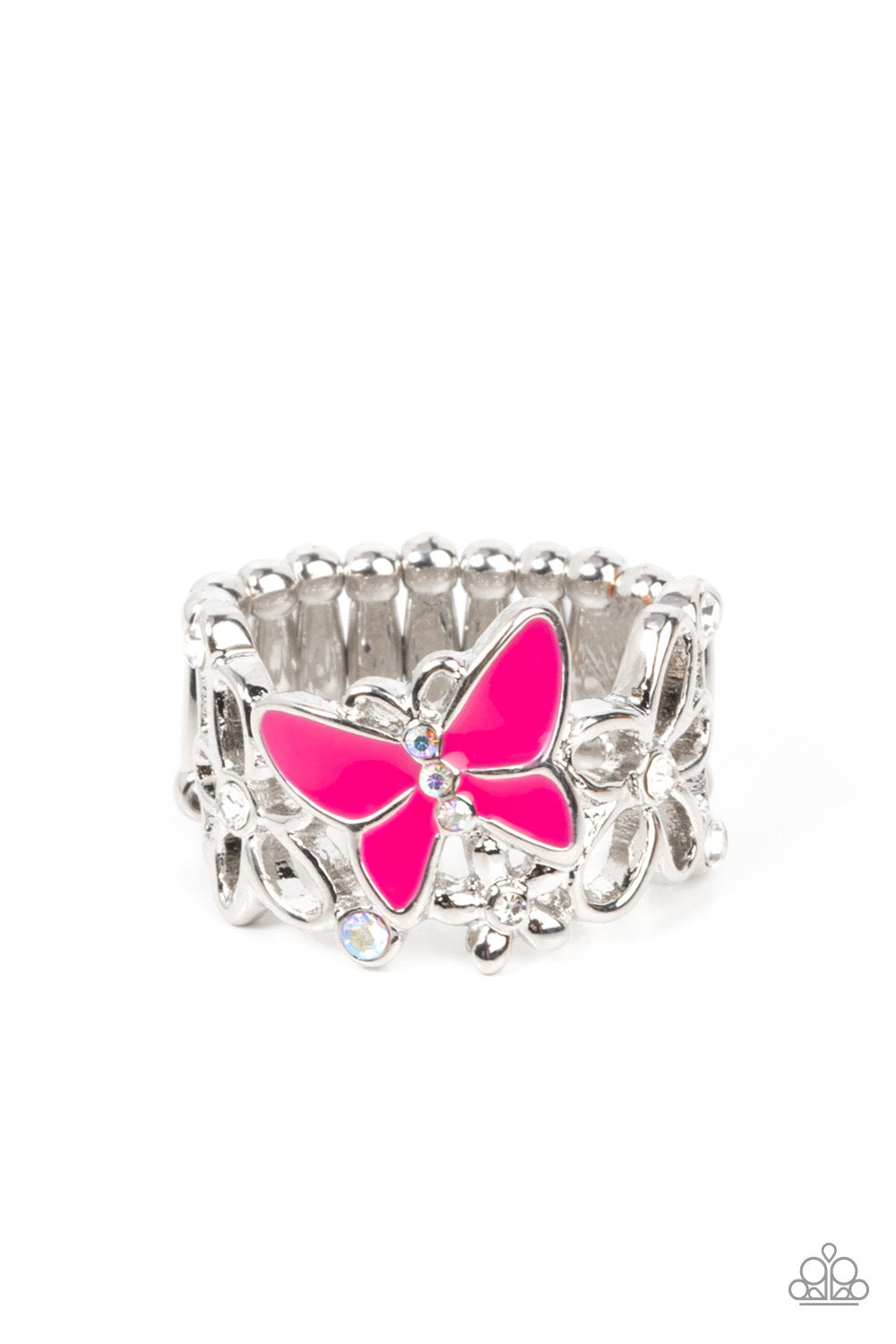 All fluttered Up - pink