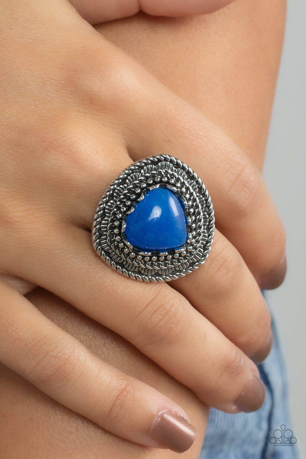 Genuinely Gemstone - Blue ring